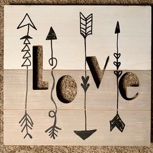 Love Wooden Wall Decor
